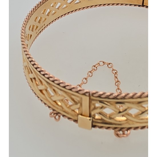 Pre Owned 9ct Celtic Bangle ZB497